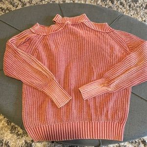 Free people oversized cut out sweater